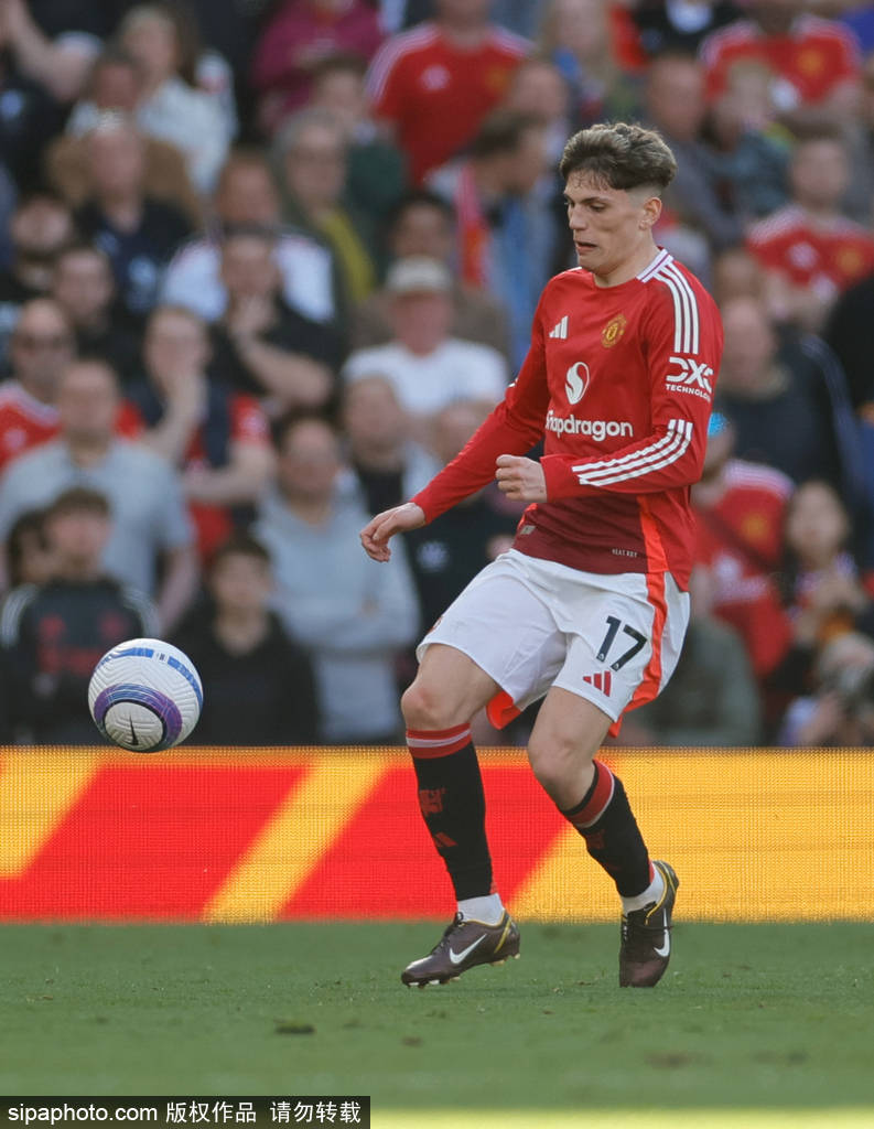 曼联小将加纳乔获队友力挺，欧联半决赛次回合备受期待